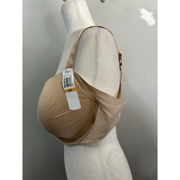 Paramour Marvelous Bra Nude Color Women Size 42DD Full Coverage Wired - Picture 2 of 9